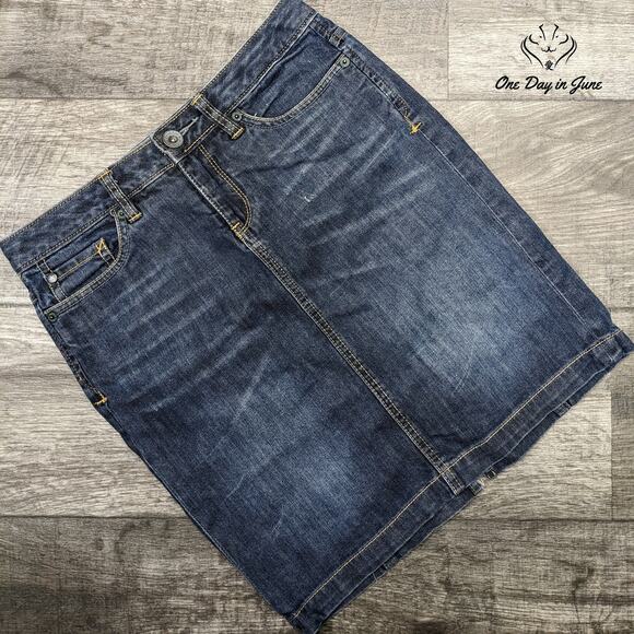 Converse Denim Skirt Size 2 - Picture 1 of 5